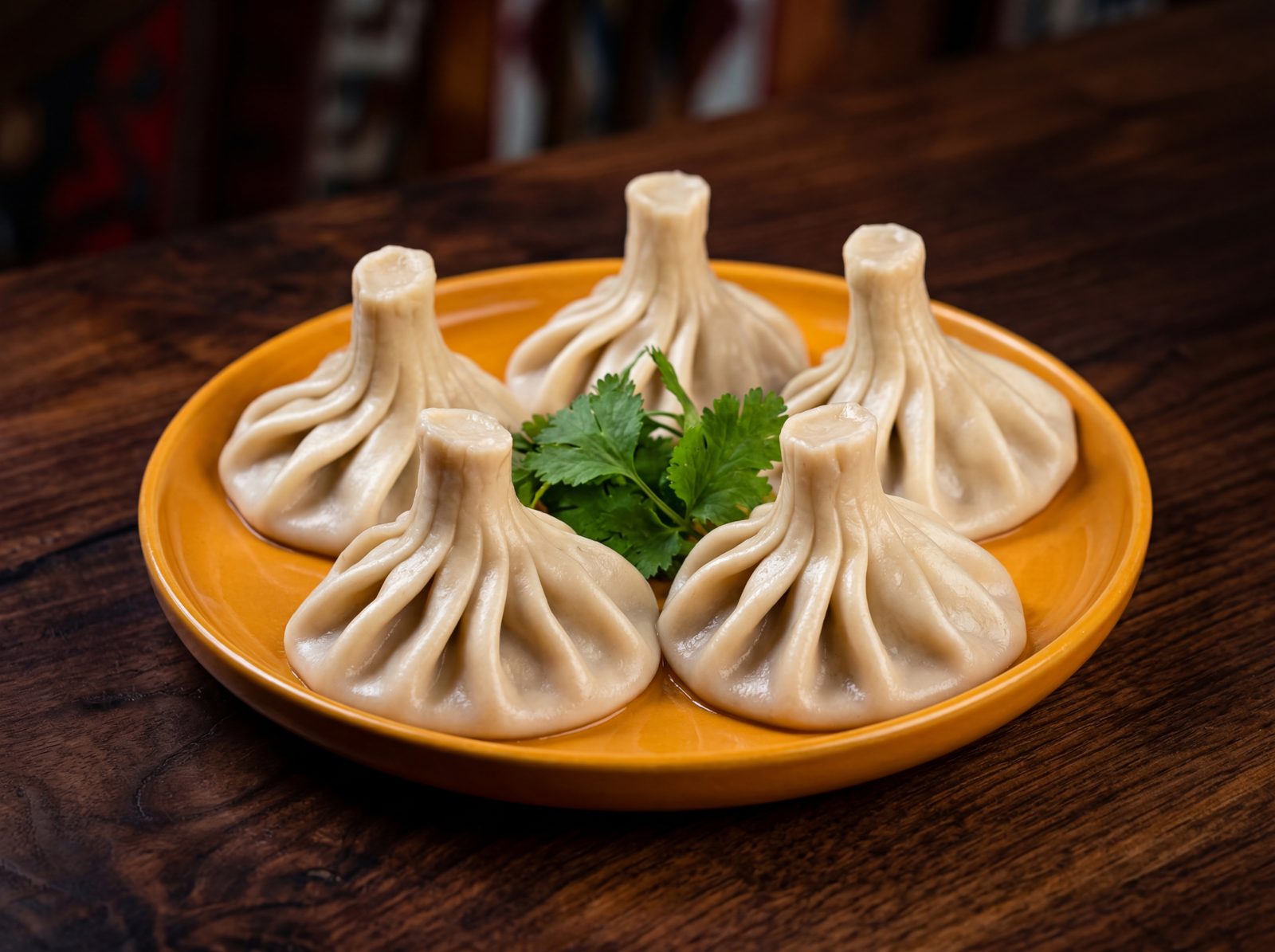 Chinkali z mięsem lub serem