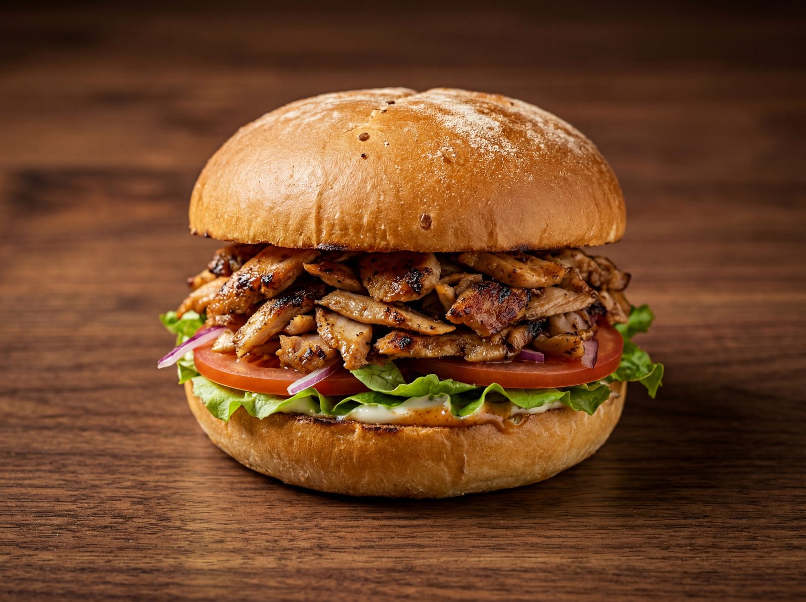 Shaurma - Burger z kurczakiem